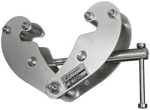 OZ LIFTING PRODUCTS OZSS2BC 2 Ton Stainless Steel Beam Clamp