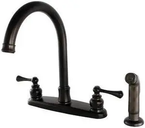 VINTAGE FB7795BLSP FB7795BLSP 8-Inch Centerset Kitchen Faucet with Sprayer