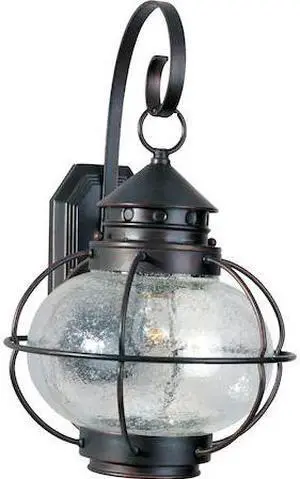 MAXIM 30503CDOI Portsmouth 1-Light 12" Wide Oil Rubbed Bronze Outdoor Wall