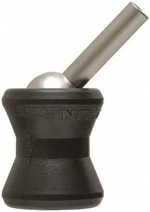 LOC-LINE 49481-BLK Round Nozzle,0.086" Hole dia.,PK10