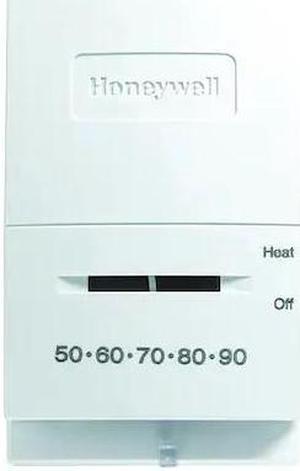 HONEYWELL HOME T822K1000 VERTICAL HEAT ONLY MECHANICAL THERMOSTAT