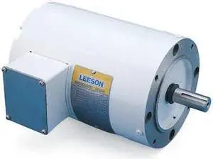 LEESON 113019.00 Washdown Motor,3/4 HP,1-15/16 in Shaft L