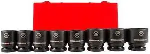 STEELMAN 79273 6-Point Impact Socket Set, 79273