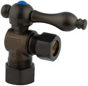 VINTAGE CC54405 CC54405 1/2" Comp X 1/2" OD Angle Stop Lever Handle