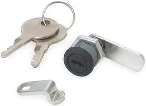 ZORO SELECT 1XRY5 Pin Tumbler Keyed Cam Lock, Keyed Alike, MO1 Key, For
