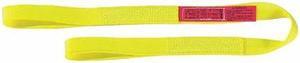 LIFT-ALL EE1602NFX3 Web Sling, Type 3, 3 ft L, 2 in W, Nylon, Yellow