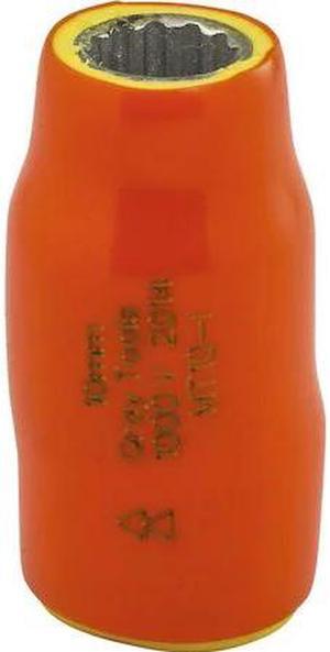 GRAY TOOLS MT10-I 10mm X 3/8" Drive, 12 Point Standard Length, 1000V Insulated