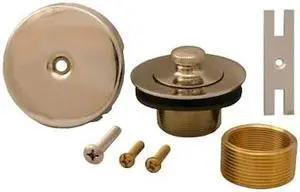 JONES STEPHENS B5160PN Polished Nickel One-Hole Lift and Turn Conversion Kit
