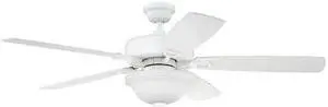 CRAFTMADE TCE52W5C1 5 Blades, 3 Speeds, 120V/60 Hz, 52 in W
