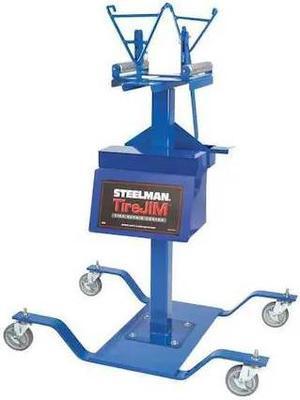 STEELMAN 97743 Tire Jim,Roller Head Assembly,Blue