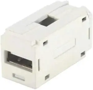 Mini-Com USB Coupler Module, Off White