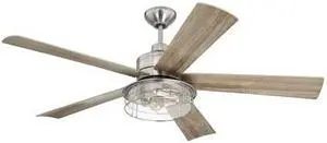 CRAFTMADE GAR56BNK5 5 Blades, 3 Speeds, 120V/60 Hz, 56 in W