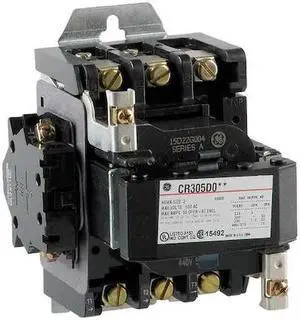 GE CR305D004 480VAC Non-Reversing Magnetic Contactor 3P 45A NEMA 2
