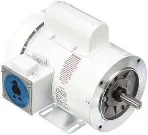 LEESON 112528.00 Washdown Motor,Face/Base,11-5/8 in. L