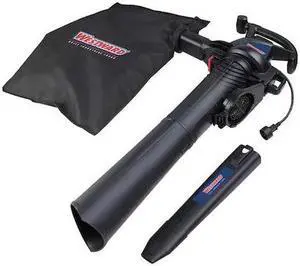 WESTWARD 20X615 Handheld Blower/Vacuum,Electric,375 CFM