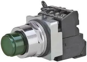 SIEMENS 52PT6G3AB Illuminated Push Button, 30 mm, 1NO/1NC, Green