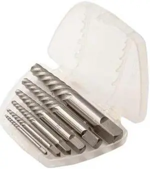 CENTURY DRILL & TOOL 73414 6 Piece Spiral Screw Extractor Set