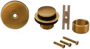 JONES STEPHENS B5161BB Brushed Bronze One-Hole Toe Touch Conversion Kit