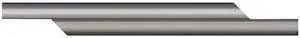 MICRO 100 RS-375-2 Blank, D 3/8, Split L 1/2 In, OAL 2.5 In
