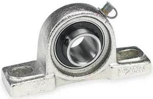 DAYTON 3FDD8 Pillow Block Bearing,Ball,1-3/16" Bore