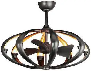 MAXIM LIGHTING 61009BZGLD Ambience WiFi-enabled LED Fandelight