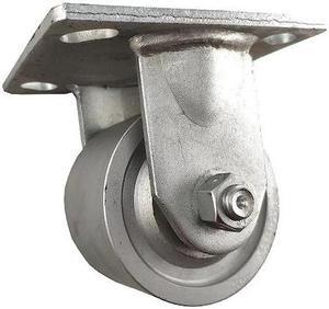 ZORO SELECT 1NWL1 Rigid Plate Cstr,Cst Irn,3-1/4 in,700 lb