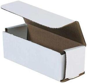 PARTNERS BRAND M622 Corrugated Mailers, 6" x 2" x 2", White, 50/Bundle