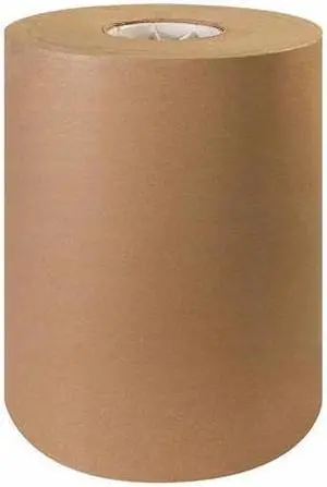 PARTNERS BRAND KP0930 Kraft Paper Rolls, 30 lb, 9" x 1200', Kraft, 1/Roll