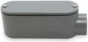 Cantex Conduit Outlet Body,PVC,E  5133152
