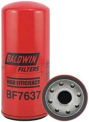 BALDWIN FILTERS BF7637 Fuel Filter,7-1/8 x 3-1/32 x 7-1/8 In