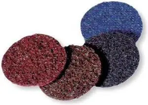 NORTON ABRASIVES 66623325941 Hook/Loop Disc,No Hole,5 in.,XF,320G