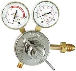 MILLER ELECTRIC 40-15-510 Gas Regulator, Single Stage, CGA-510, 15 psi, Use