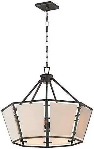 MAXIM LIGHTING 20265CVBK Montauk 4-Light Chandelier MAXIM LIGHTING 20265CVBK Montauk 4-Light Chandelier