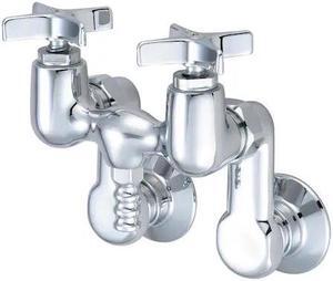 Central Brass Two Handle Leg Tub Faucet