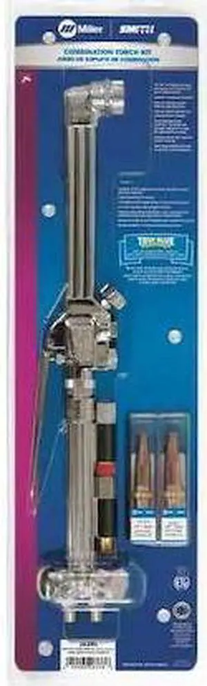 MILLER ELECTRIC 16280 Combination Torch Kit, SC Heavy Duty Series, Acetylene,