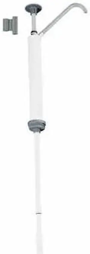 DAYTON 3BY46 Hand Drum Pump,Polypropylene,5/8In OD