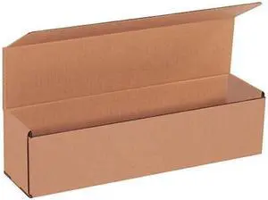 PARTNERS BRAND M1644K Corrugated Mailers, 16" x 4" x 4", Kraft, 50/Bundle
