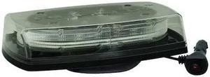 ECCO 5550CAC-VM Mini Lightbar,LED,Amber/Clear,11" L