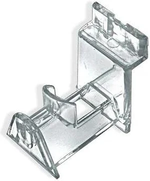 AZAR DISPLAYS 550010 Interlocking Eyeglass Holder for Slatwall, PK25 AZAR DISPLAYS 550010 Interlocking Eyeglass Holder for Slatwall, PK25