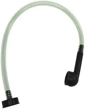 FUNNEL KING 20425 PVC, 2-1/2 qt., 24", 3/4", Clear, Flexible