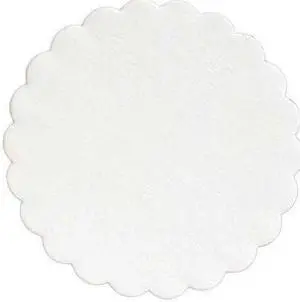 Hoffmaster Coaster, Budget Board, 4inx4in, Pper, PK1000 White  Paper  876082
