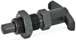 J.W. WINCO 817.4-6-9-1/2X13-BK Indexing Plungers with T-Handle