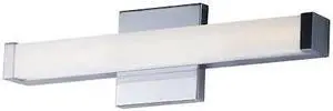 MAXIM 52000PC Spec Vanity 1-Light 18" Wide Polished Chrome Vanity Light