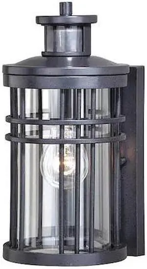 VAXCEL T0366 Wrightwood Dualux Outdoor Light Black