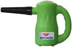 XPOWER B-53-GREEN XPOWER B-53 Airrow Pro Multipurpose Home Pet Dryer, Duster,