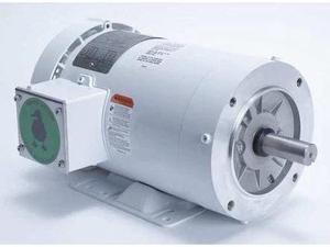 LEESON 121867.00 Washdown Motor,1HP,Face/Base,143TC Frame