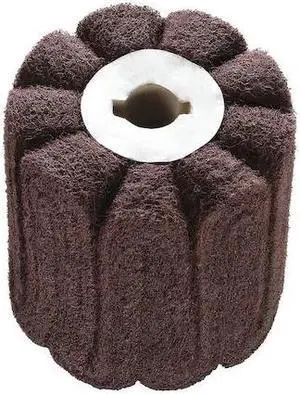 FEIN 63721051010 Sinus Fleece Wheel,4 In,180 Grit,Fine