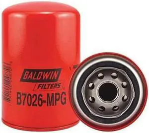 BALDWIN FILTERS B7026MPG Hydraulic Filter,3-21/32 x 5-5/8 In