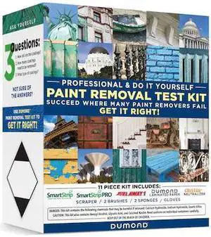 DUMOND TPK01 Complete Paint Removal Test Patch Kit