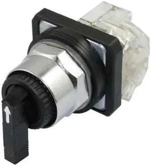 DAYTON 30G312 Non-Illum Selector Switch,Zinc Die Cast